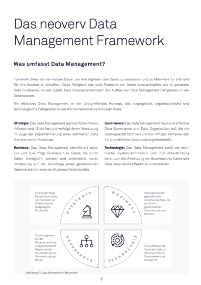 Datenmanagement Definition, Elemente und Vorteile kennenlernen