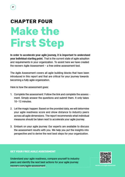 agile playbook first steps