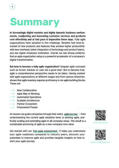 agile playbook summary