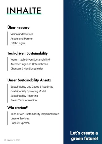 neoverv sustainability playbook
